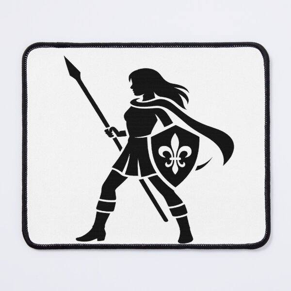 Item preview, "Spear of Valor" - BLACK designed and sold by PastimeMastery.