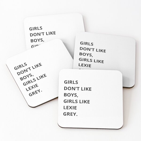 Item preview, Girls don't like boys, girls like Lexie Grey designed and sold by -Joanne-.