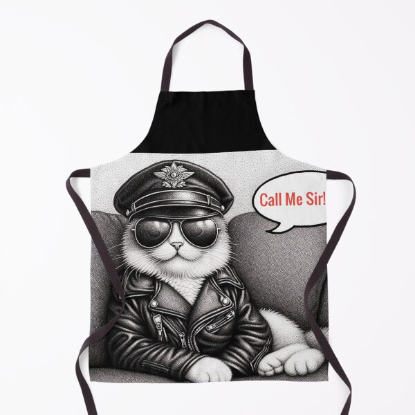 Item preview, Leather Catz - Comical Leather Sir Daddy Cat Gay Pride Graphic Design designed and sold by ItsAKinkThing.
