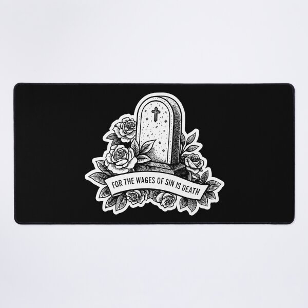 Item preview, Romans 6:23 For The Wages Of Sin Is Death designed and sold by plushism.