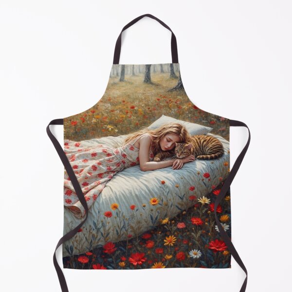 Item preview, Sleeping with a Cat designed and sold by M-Y-A-R-T-.