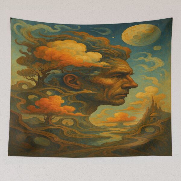 Item preview, Cyberpunk vision – neon dreams and digital worlds designed and sold by FotoworldEdel.