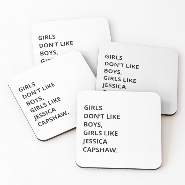 Item preview, girls don't like boys, girls like jessica capshaw designed and sold by -Joanne-.