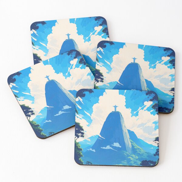 Item preview, Corcovado Mountain designed and sold by WanderlustArtsy.