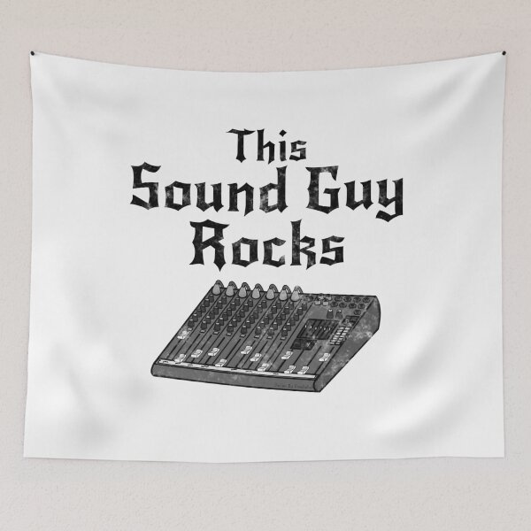Item preview, This Sound Guy Rocks, Sound Engineer Rock Musician designed and sold by doodlerob.