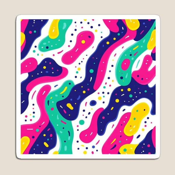 Item preview, Seamless Groovy Liquid Ink Retro Pattern designed and sold by SoulusShop.