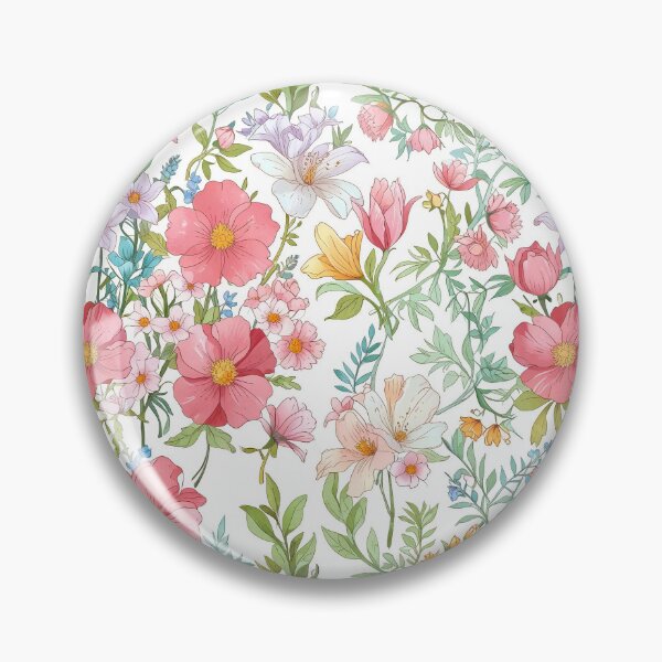 Item preview, Delicate Flowers and Green Leaves designed and sold by CoolPixels.