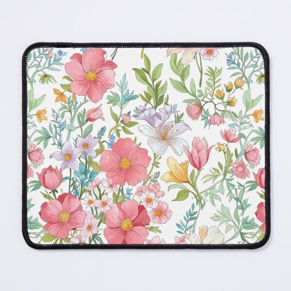 Item preview, Delicate Flowers and Green Leaves designed and sold by CoolPixels.