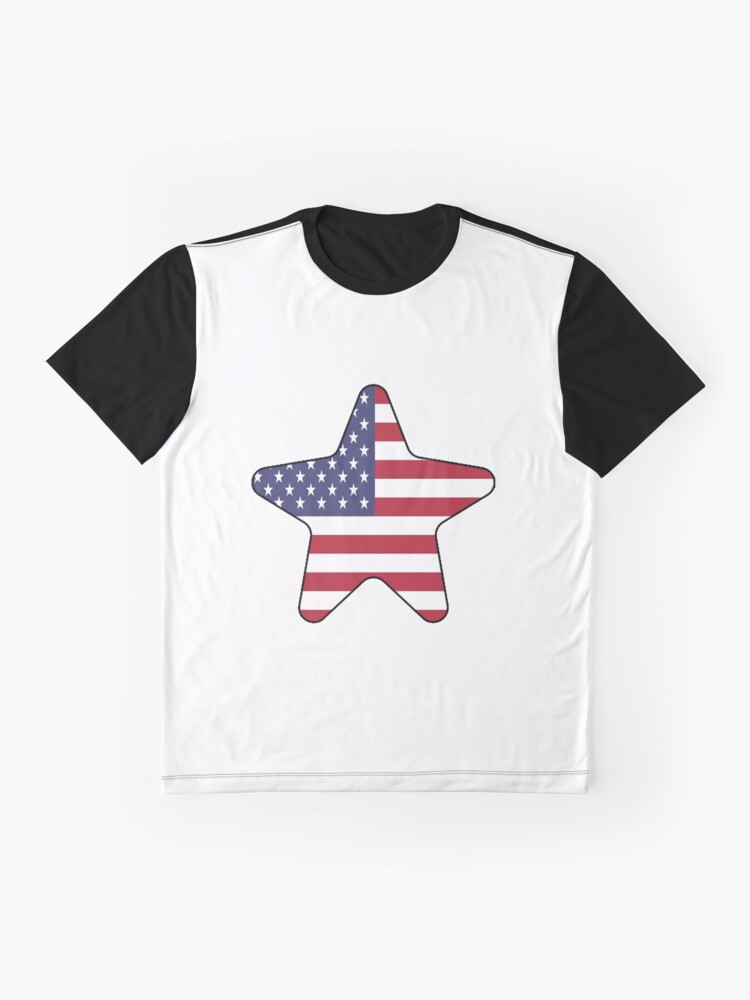 Vista alternativa de Camiseta gráfica American Flag Starfish Happy 4th of July