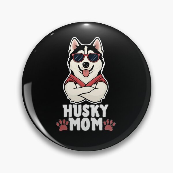 Item preview, Husky Mom – Fierce, Fun, and Full of Energy designed and sold by GoodyPaws.