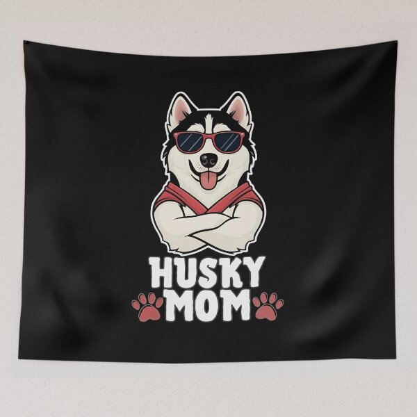 Item preview, Husky Mom – Fierce, Fun, and Full of Energy designed and sold by GoodyPaws.