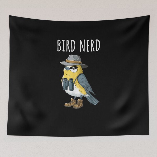 Item preview, Bird Nerd Funny Birdwatcher With Binoculars Hat designed and sold by XuanhieuBp.