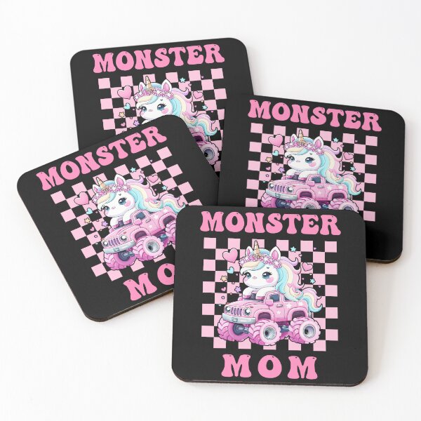 Item preview, Monster Truck Mom - Unicorns & Trucks Are My Jam Design designed and sold by Har-vee.