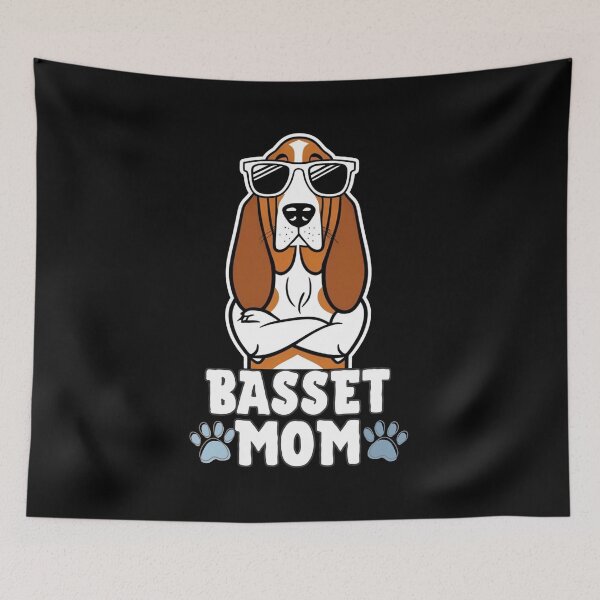 Item preview, Basset Mom – Low to the Ground, High on Love designed and sold by GoodyPaws.