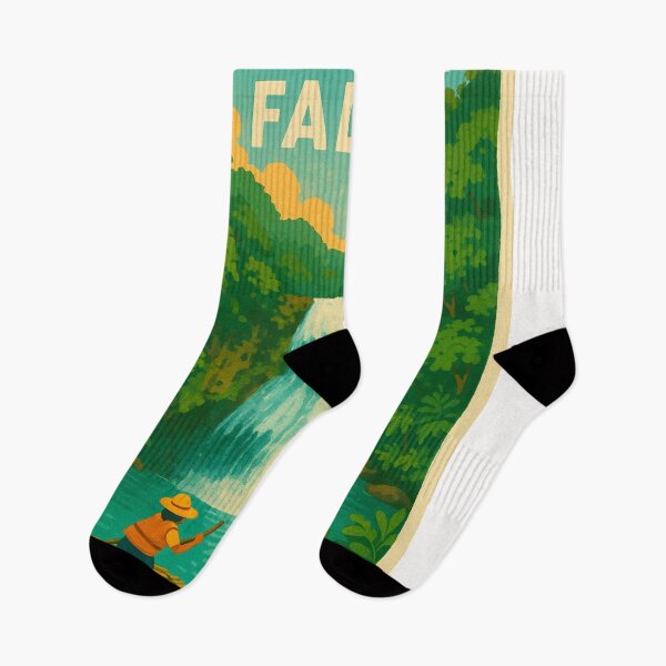 Item preview, Kawasan Falls Rafting Scene in Jungle Setting designed and sold by Places On Earth.