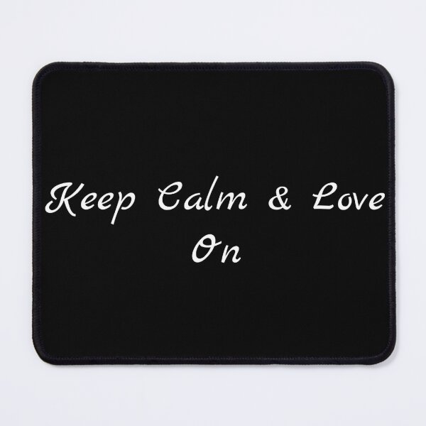 Item preview, Keep Calm & Love On designed and sold by Ninjacatoff.