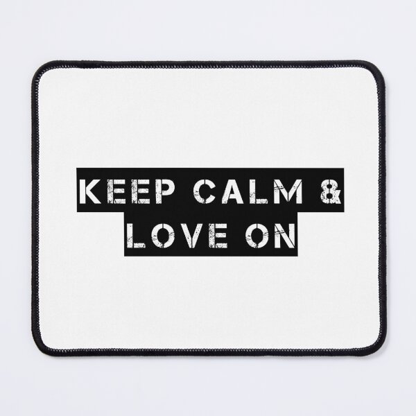 Item preview, Keep Calm & Love On designed and sold by Ninjacatoff.