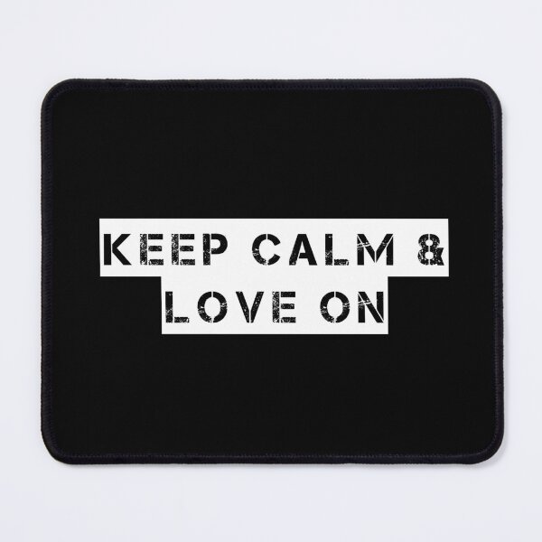 Item preview, Keep Calm & Love On designed and sold by Ninjacatoff.