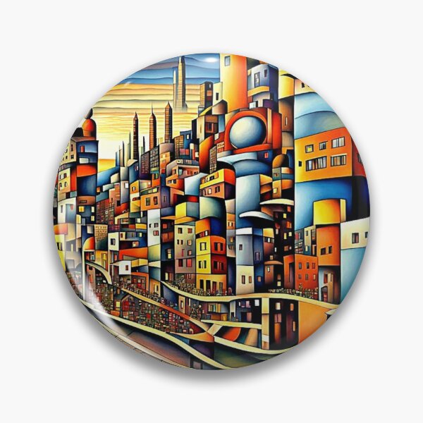 Item preview, Conurbation at sunset 2 designed and sold by George Hutton Hunter.