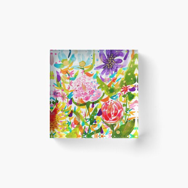 Aperçu de l'œuvre fleurs des champs créée et vendue par AtelierCD.