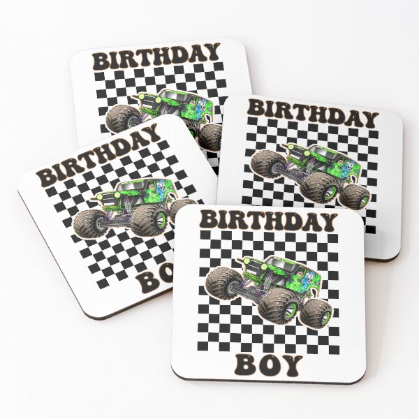 Item preview, Monster Truck Birthday Boy Party for Boy, Birthday Gift For Son, Daughter, Retro Monster Trucks Gift designed and sold by Har-vee.