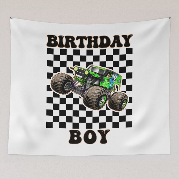 Item preview, Monster Truck Birthday Boy Party for Boy, Birthday Gift For Son, Daughter, Retro Monster Trucks Gift designed and sold by Har-vee.