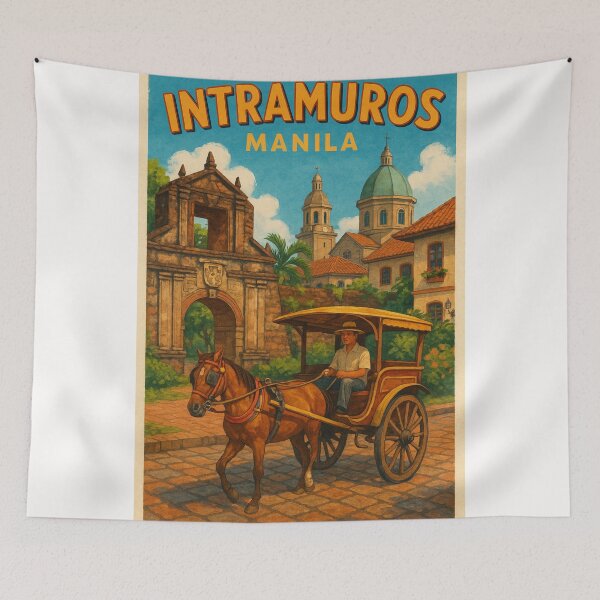Item preview, Greetings from Intramuros with Fort Santiago designed and sold by Places On Earth.