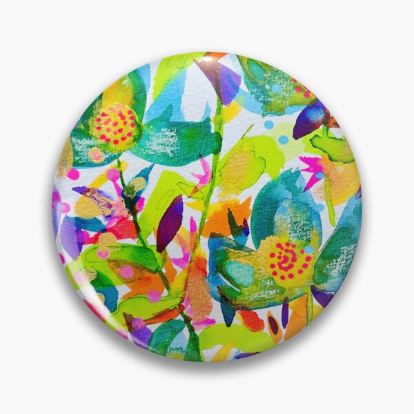 Item preview, explosion de fleurs bleues designed and sold by AtelierCD.