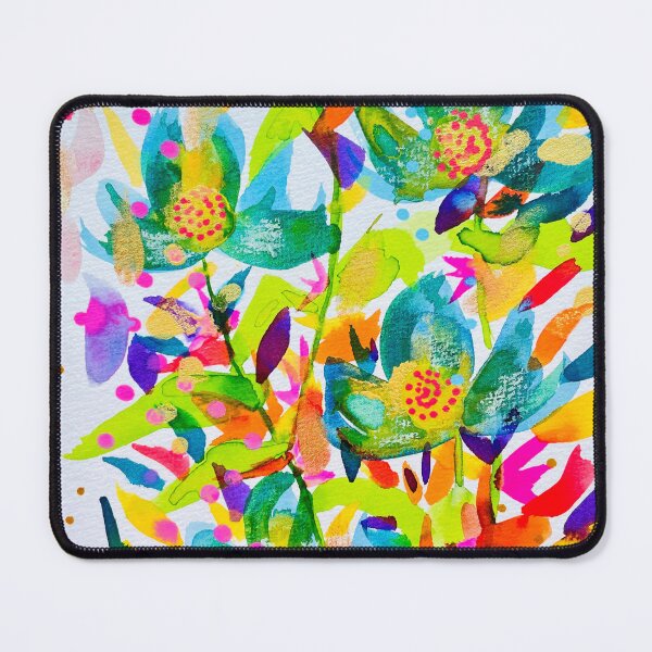Item preview, explosion de fleurs bleues designed and sold by AtelierCD.