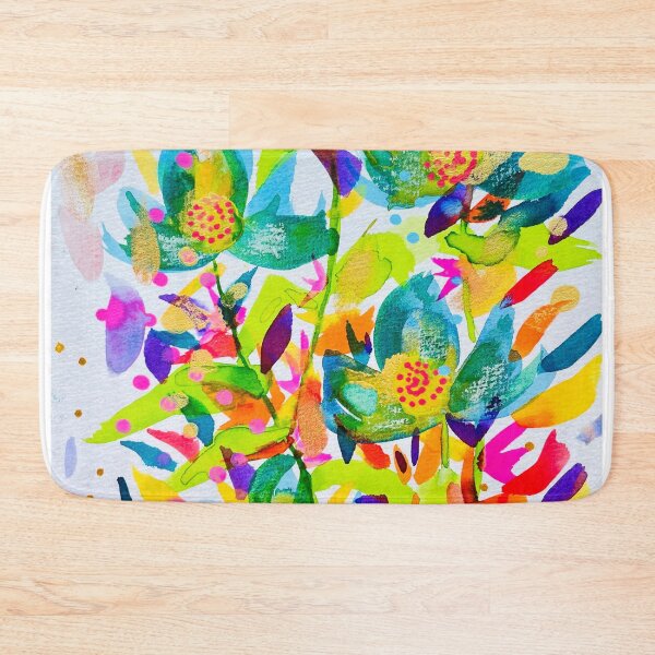 Item preview, explosion de fleurs bleues designed and sold by AtelierCD.