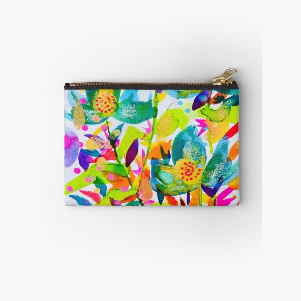 Item preview, explosion de fleurs bleues designed and sold by AtelierCD.