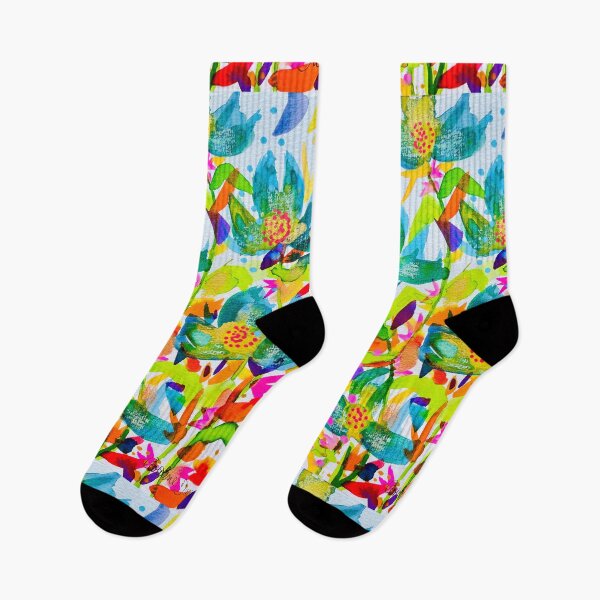 Item preview, explosion de fleurs bleues designed and sold by AtelierCD.