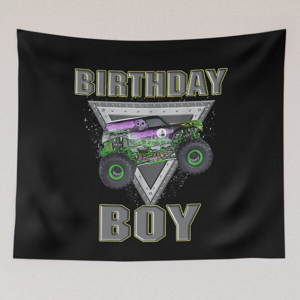 Item preview, Monster Truck Birthday Boy - Crushing It Party Design designed and sold by Har-vee.