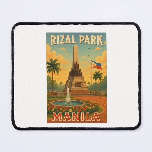 Item preview, Rizal Park Manila with Sunset Fountain designed and sold by Places On Earth.