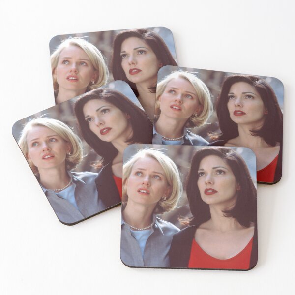 Item preview, Mulholland Drive Poster – Naomi Watts & Laura Harring as Betty and Rita – Surreal Mystery Romance Print designed and sold by TheTwinPeaks.