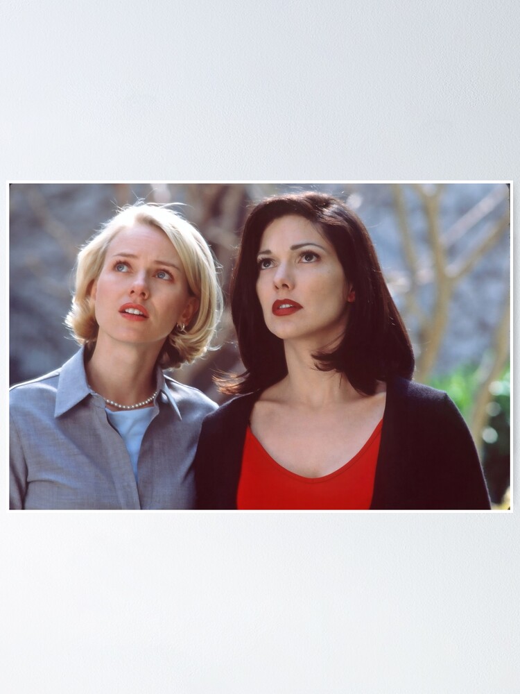 Mulholland Drive Poster – Naomi Watts Laura Harring as Betty and