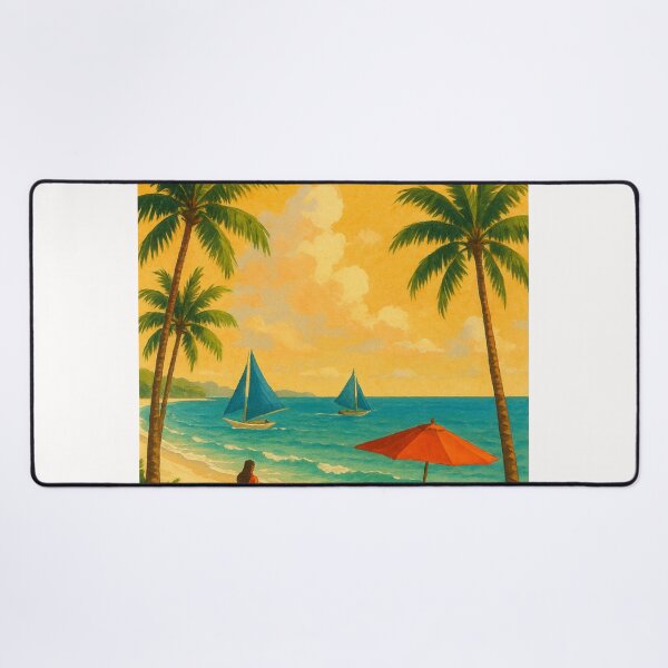 Item preview, White Beach Boracay Tropical Seaside designed and sold by Places On Earth.