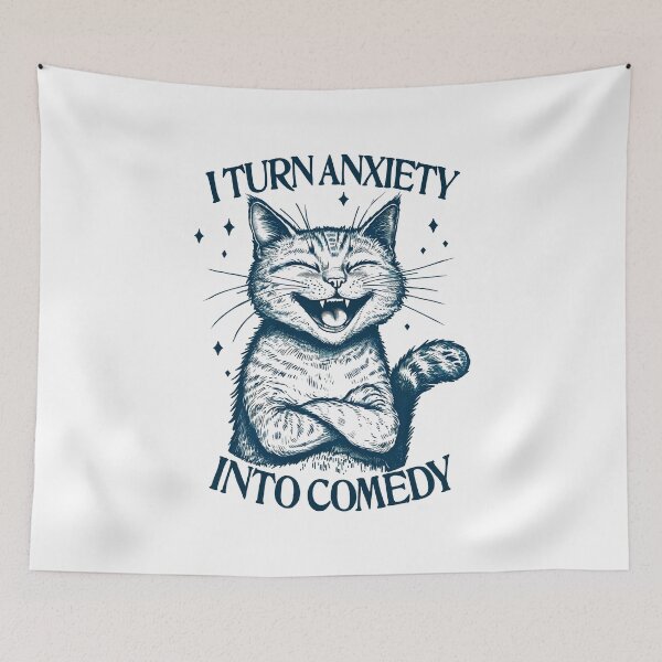 Item preview, Anxiety to Comedy designed and sold by Almasha.