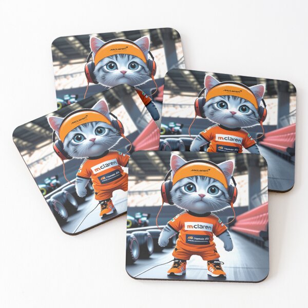 Item preview, F1 CAT THE CUTE KITTEN FORMULA 1 FAN designed and sold by Racing Art Store 2025.