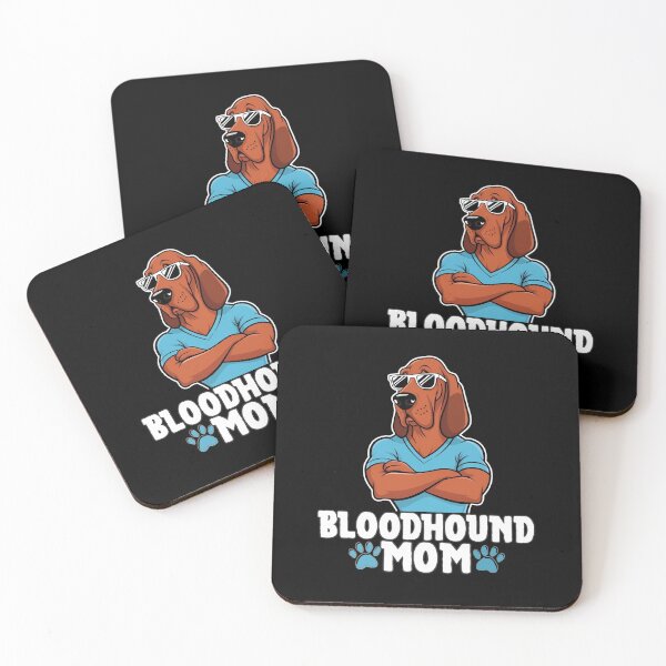 Artikelvorschau, Bloodhound-Mama – Ruhig, selbstbewusst und nasenbesessen entworfen und verkauft von GoodyPaws.