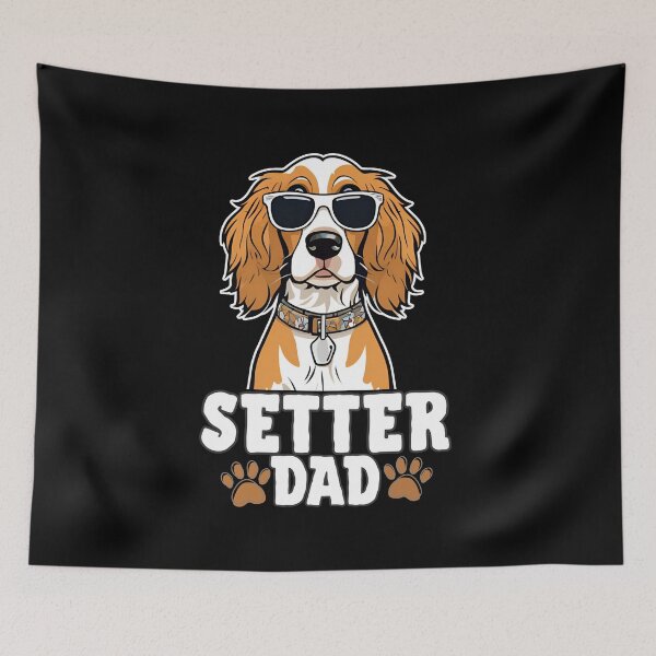 Item preview, English Setter Dad – Graceful, Loyal, and Outdoorsy at Heart designed and sold by GoodyPaws.