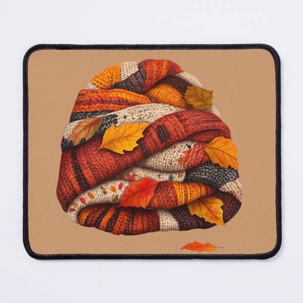 Item preview, Autumn Knit Blanket - Cozy Fall Warmth designed and sold by bapupa.