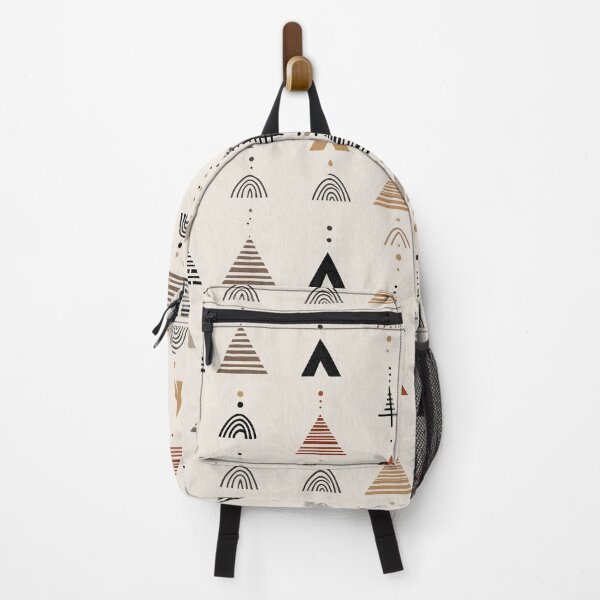 Item preview, Minimal Polynesian Tapa Pattern in Soft Sand Tones designed and sold by Moisky Patterns.
