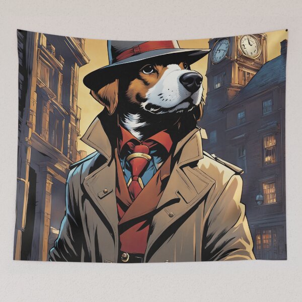 Item preview, Puppy as a Detective designed and sold by Colin Bentham.