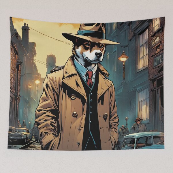 Item preview, Puppy as a Detective designed and sold by Colin Bentham.