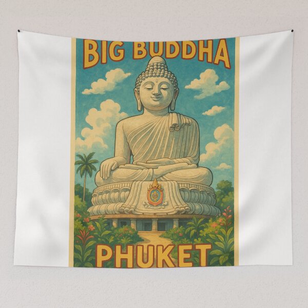 Item preview, Big Buddha Statue, Phuket Thailand designed and sold by Places On Earth.