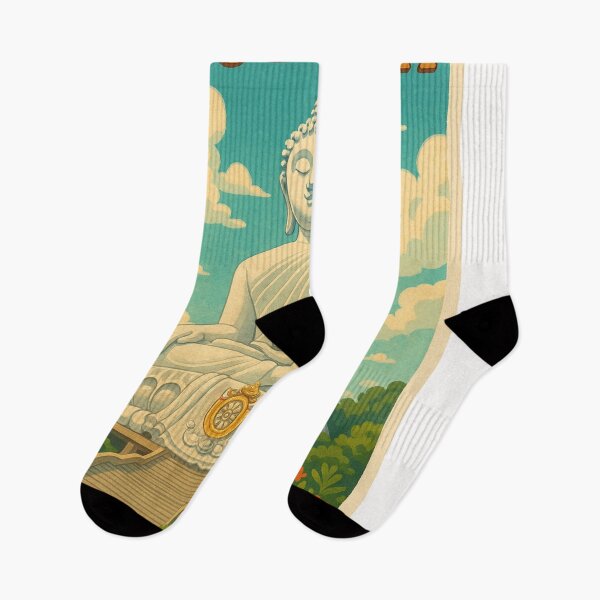 Item preview, Big Buddha Temple Steps in Phuket designed and sold by Places On Earth.