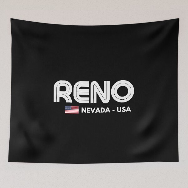 Artikelvorschau, Reno - Nevada - USA entworfen und verkauft von Sketch-Shack.