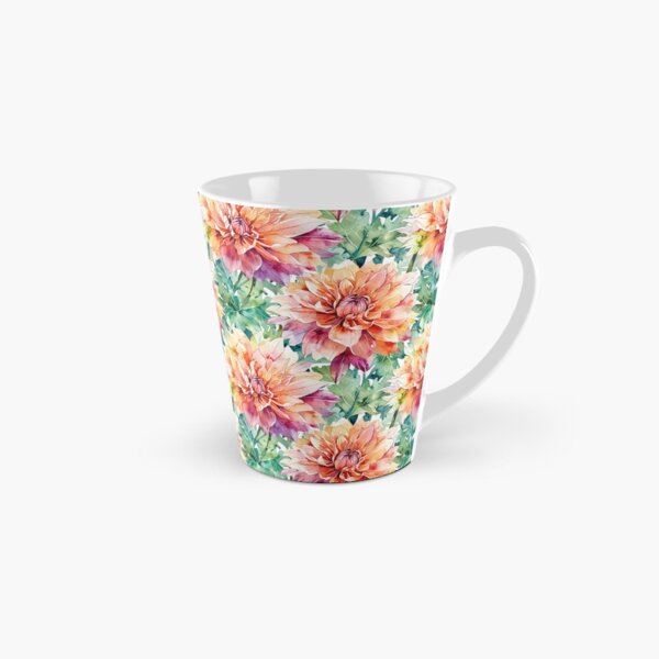 Item preview, Original Dahlia Flower Watercolor designed and sold by CoolPixels.