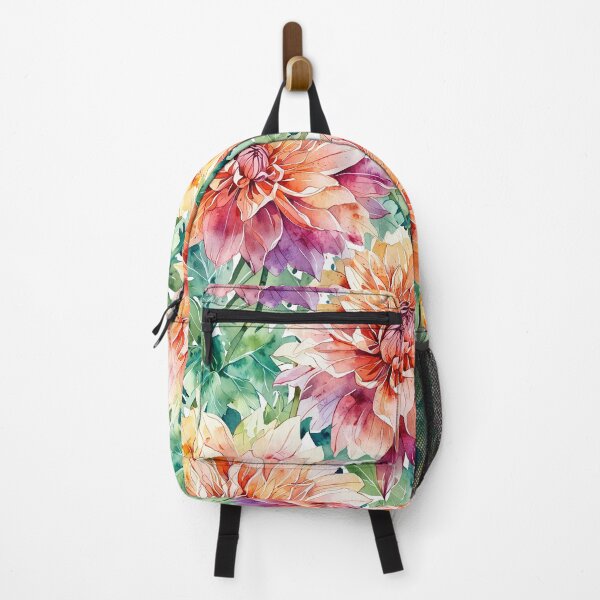 Item preview, Original Dahlia Flower Watercolor designed and sold by CoolPixels.